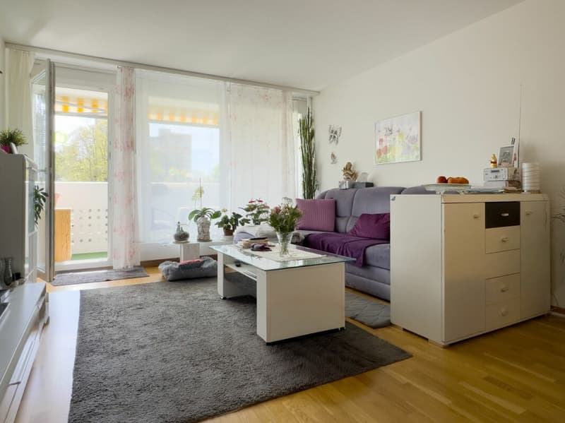 Cozy 3-room apartment with balcony, cellar and parking space (1)