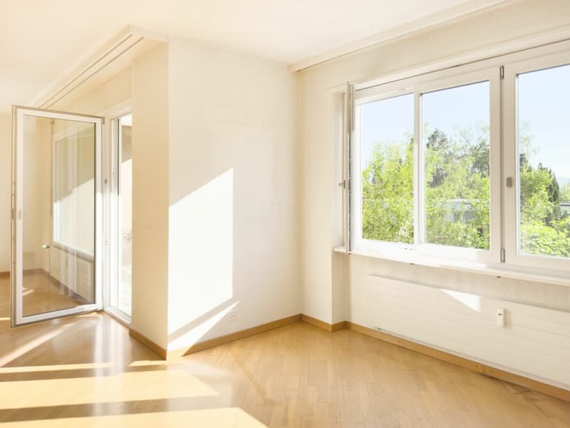 Sunny 3.5-room apartment 80 m² with balcony, 19 m² hobby room/studio and parking space (2)
