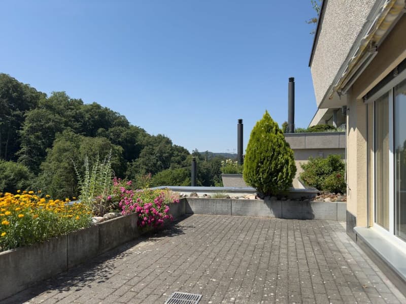 Grosszügiges und bequemes Wohnen auf einer Ebene an sonniger und unverbaubarer Aussichtslage in Utzigen (28)