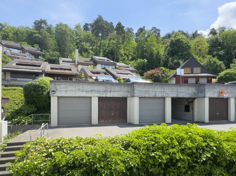 3.5-room row house, originally 4.5 rooms, with low-maintenance surroundings, single garage, and beautiful view location at the gate to the city of Thun (26)