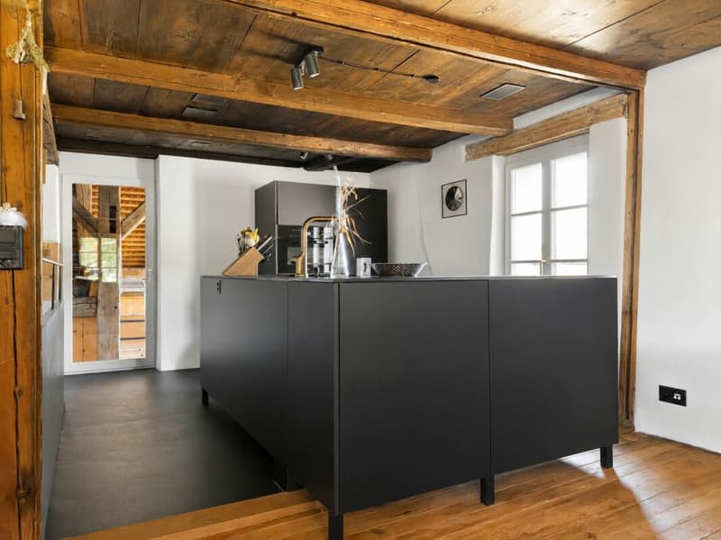 Modern ausgebaute 2.5-Zimmer-Duplexwohnung mit einzigartiger Wohnqualität, gemütlicher Loggia, Einstellhallenplatz und vielfältigen Annehmlichkeiten im Schlosspark (8)