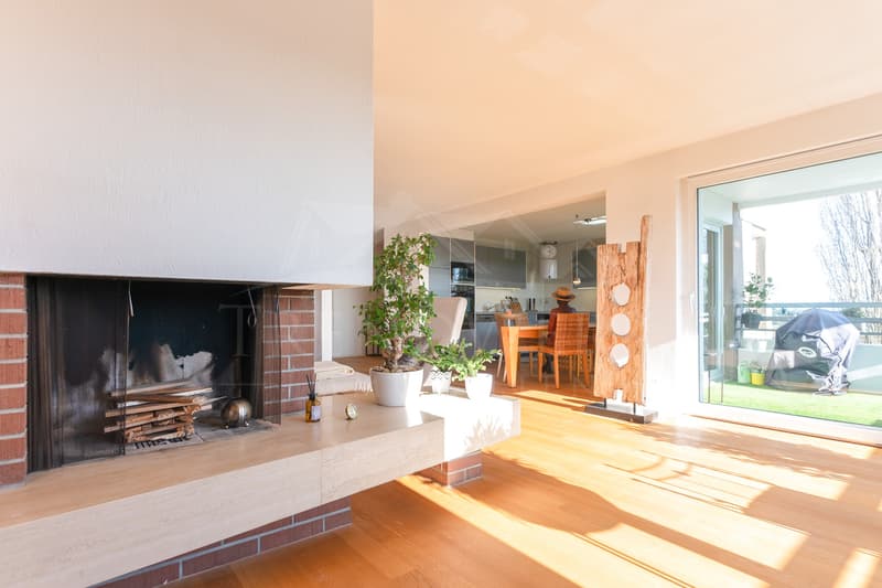 Appartement confortable de 4,5 pièces avec vue imprenable à Ortschwaben (3)