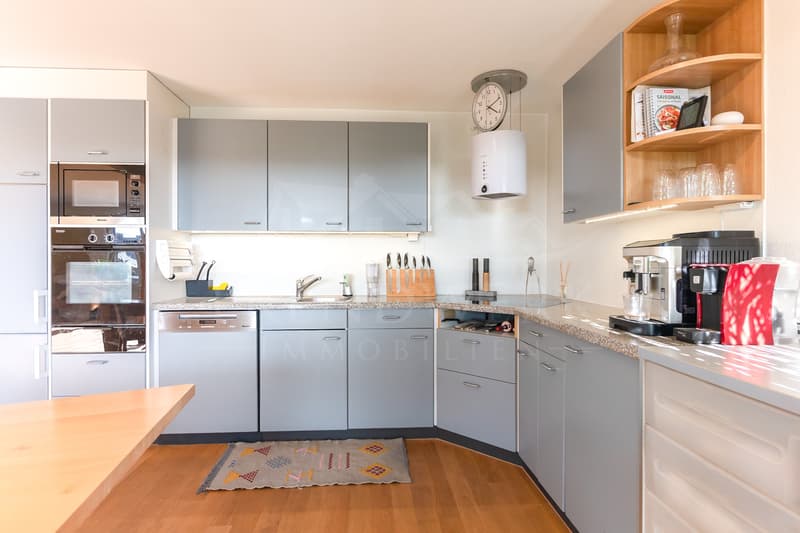 Appartement confortable de 4,5 pièces avec vue imprenable à Ortschwaben (5)