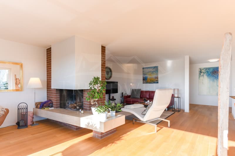 Appartement confortable de 4,5 pièces avec vue imprenable à Ortschwaben (1)