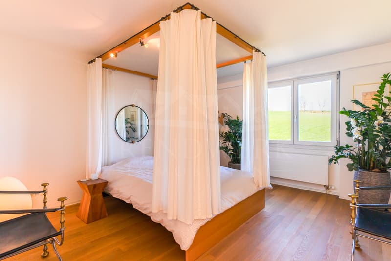 Appartement confortable de 4,5 pièces avec vue imprenable à Ortschwaben (8)