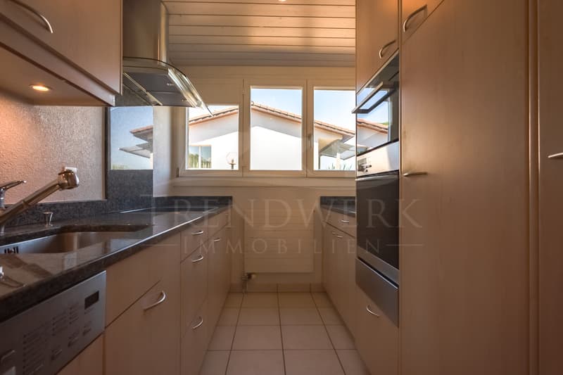 Reiheneckhaus mit Aussicht auf das Stockhorn und den Niesen in Toffen (4)
