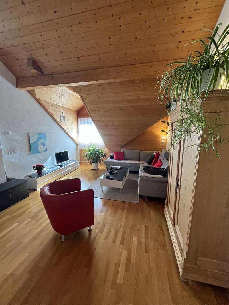 Charming 3.5-room attic apartment on the 4th floor in Meiringen (2)