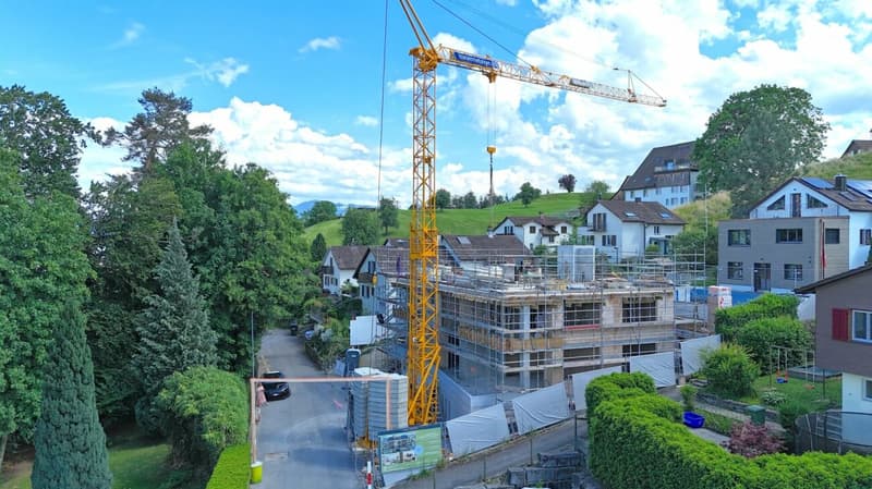 The Crown of the House Takes Shape - Attic Apartment Under Construction (11)