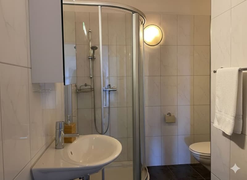 Sep. Dusche und WC