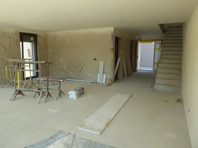 Wohnzimmer und Küche