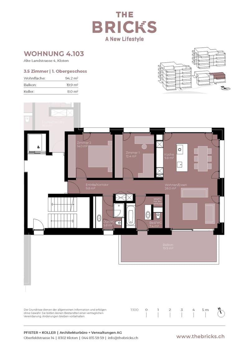 Grundriss Typ 3