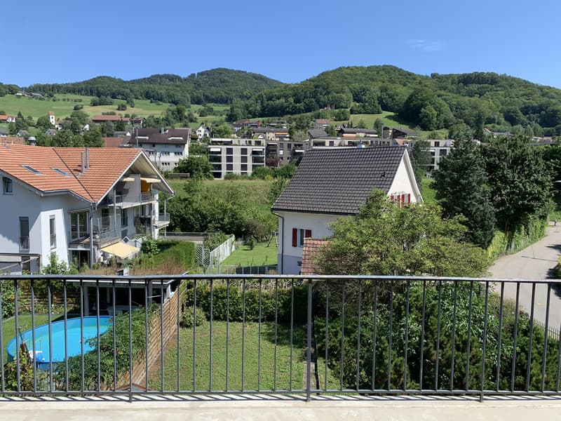 Aussicht NO von der Liegenschaft