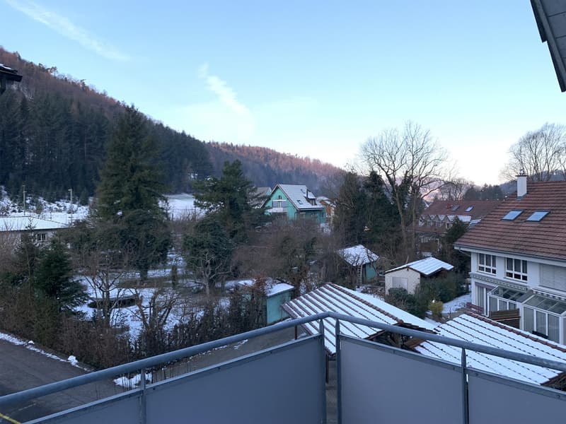 Balkon mit Aussicht