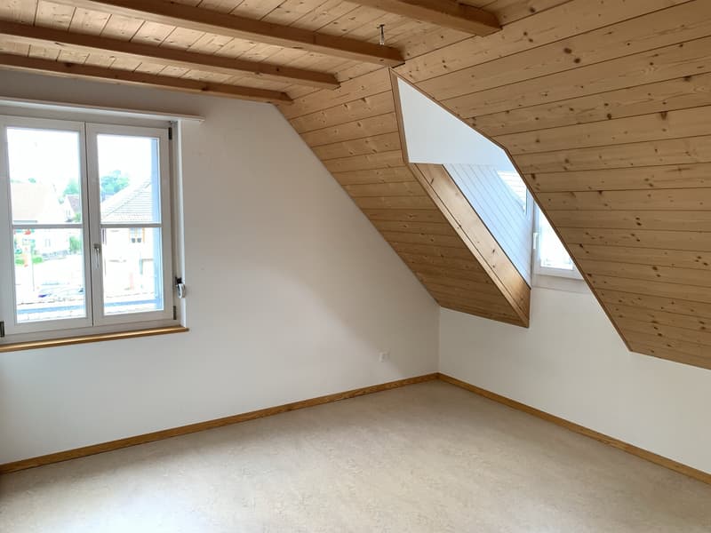 Schlafen (Foto typähnlich von Dachwohnung!)