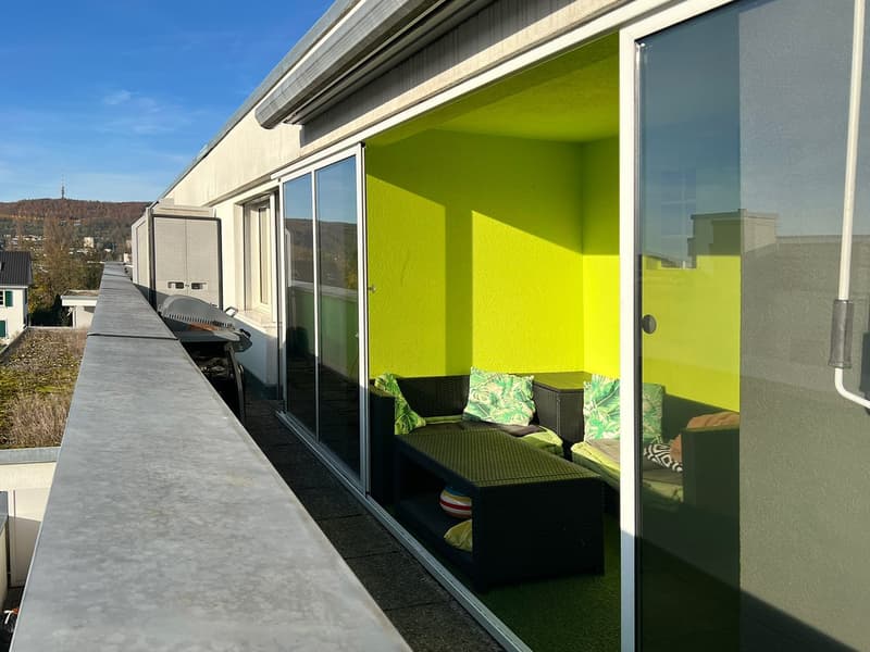 Spannende 4-Zi‘-Dachwohnung mit grosser Terrasse (5)