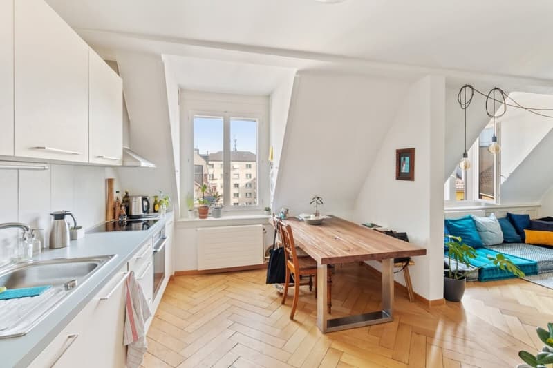 Wohnung mit Dachterrasse in stilvoll renoviertem Altbau (3)