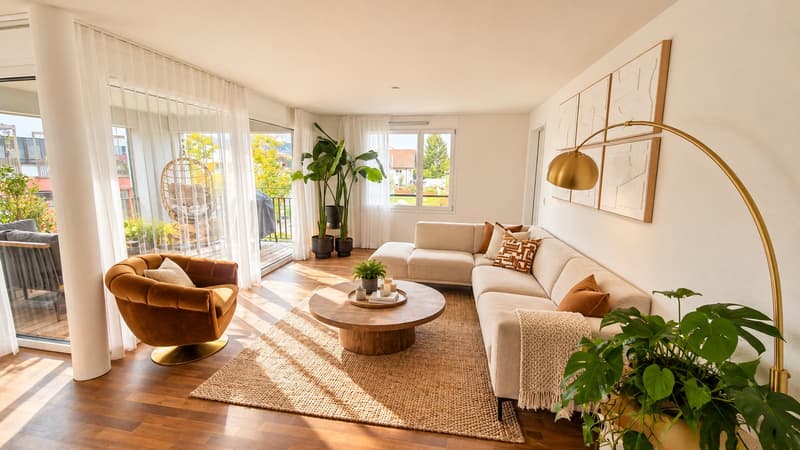 Exklusive 4.5-Zimmer-Wohnung in Niederweningen (1)