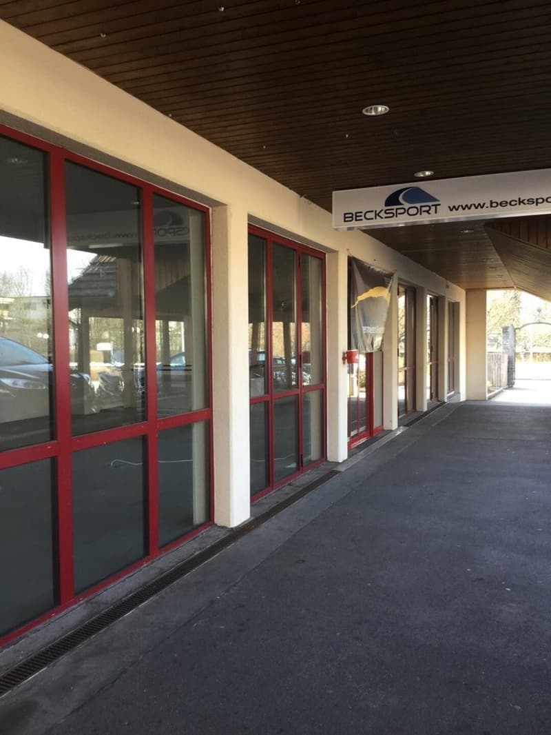 Aussenansicht Ladenlokal