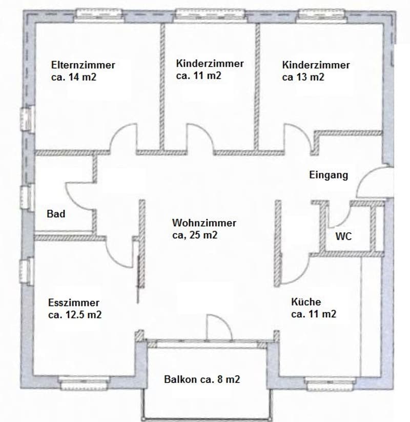 Grundrissplan