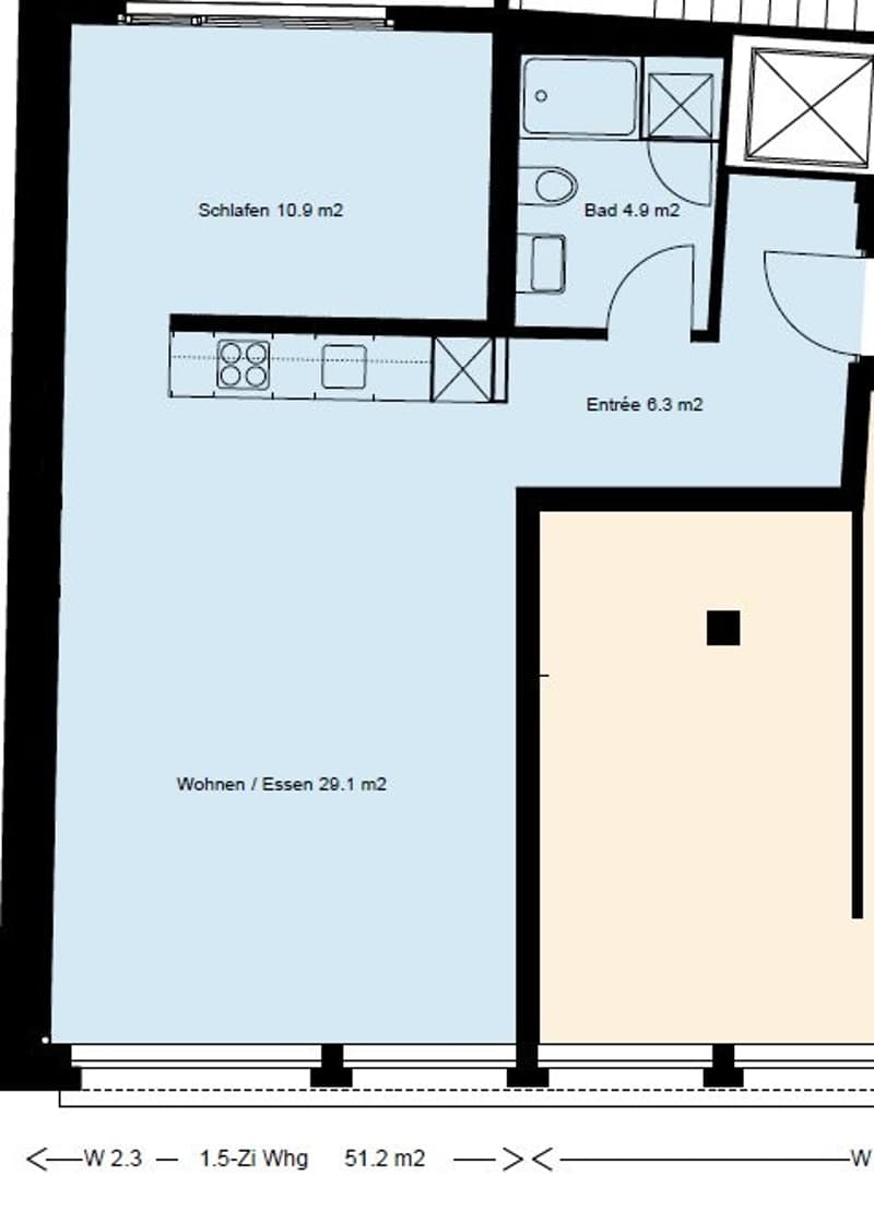 Grundrissplan