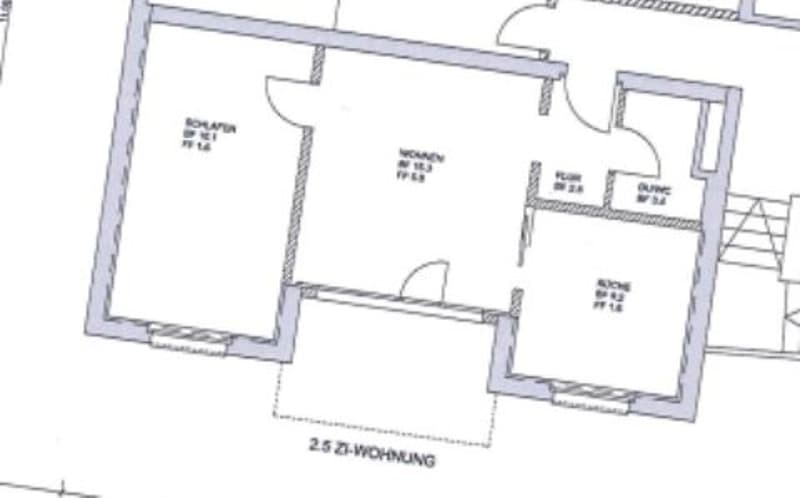 Grundrissplan