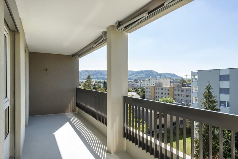 Balkon mit Aussicht