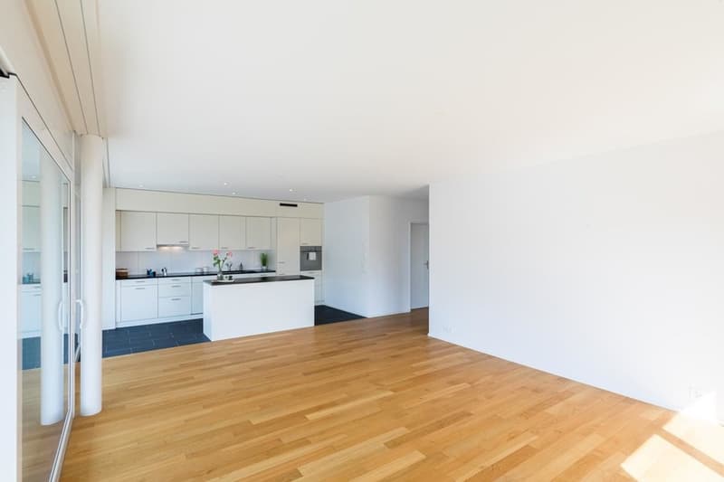 Wohnzimmer und Küche