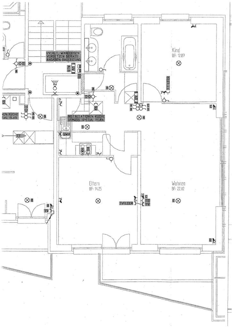 Grundrissplan