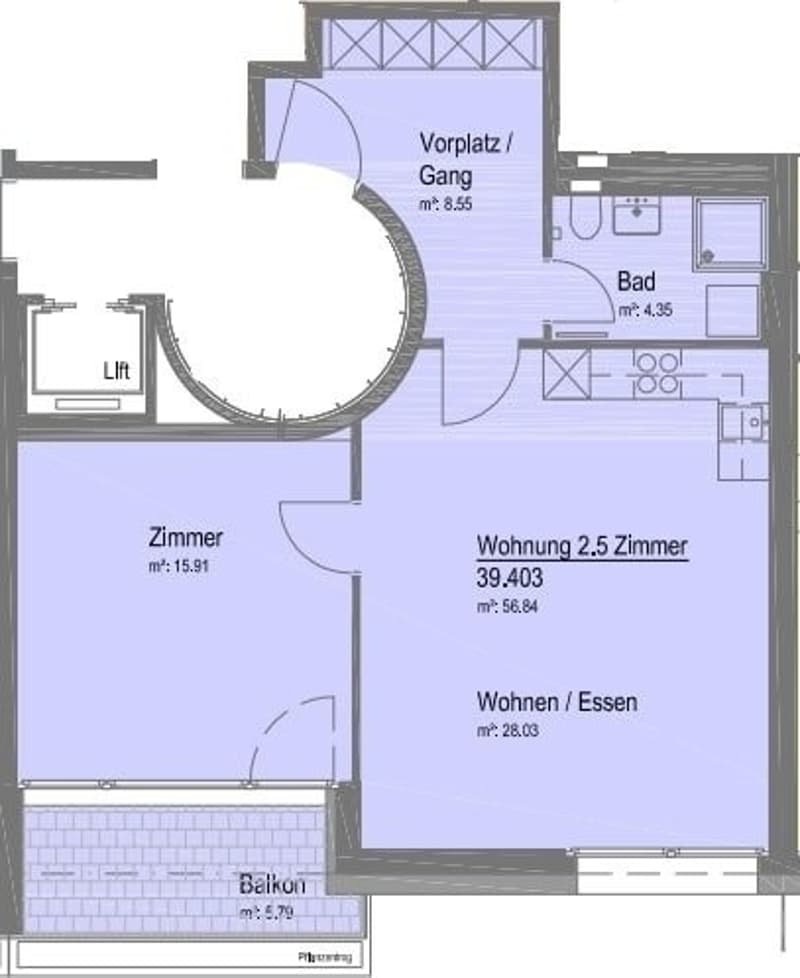 Grundrissplan