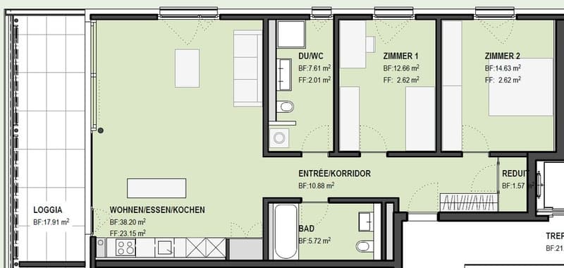 Grundrissplan