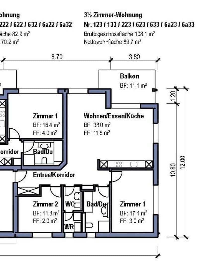 Grundrissplan