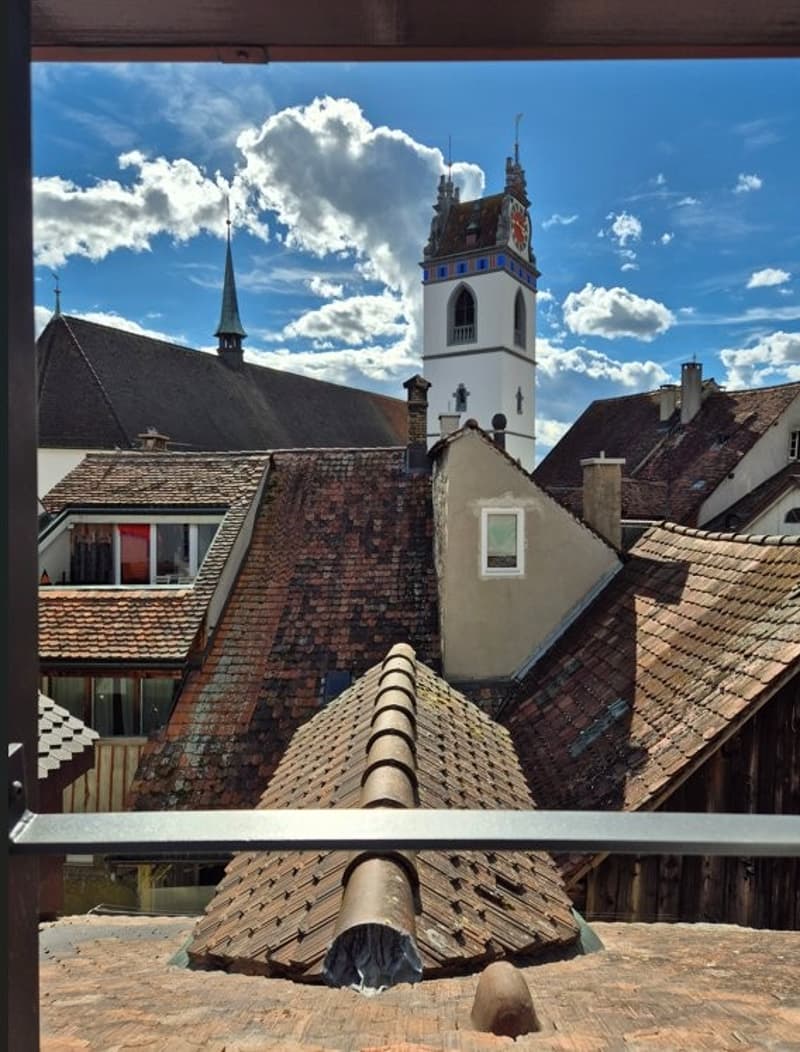 Aussicht aus dem Schlafzimmer