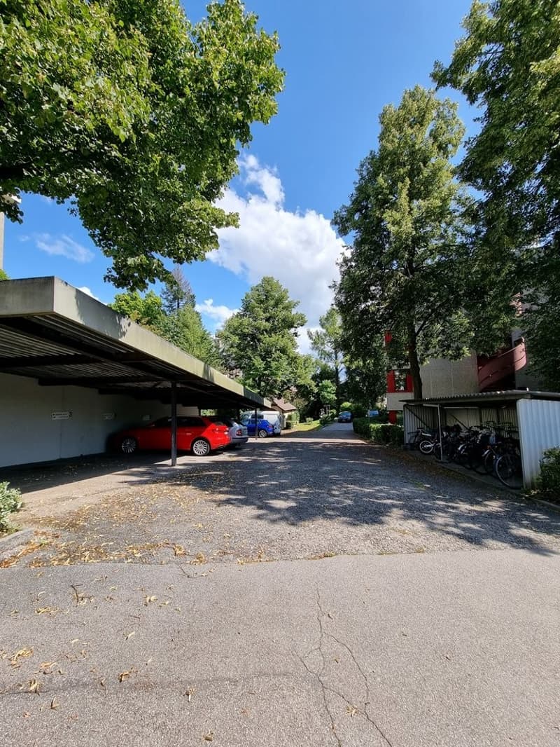 Auto- und Veloparkplätze
