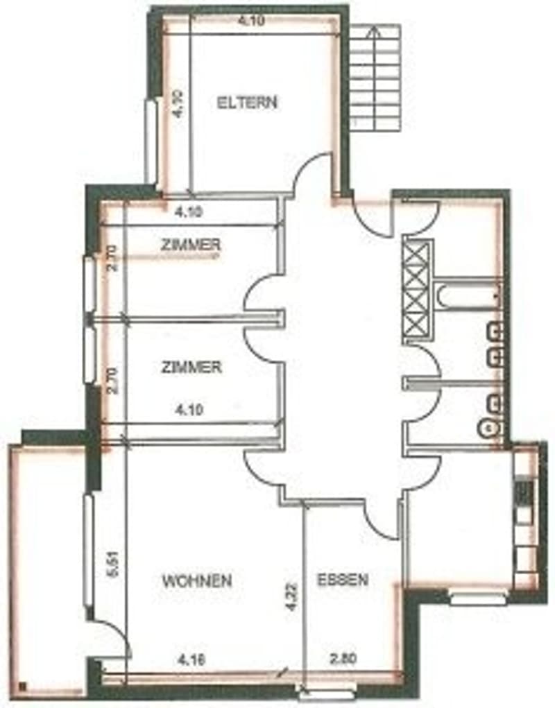 Grundrissplan