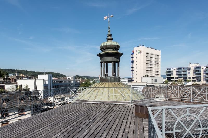 Aussicht Dachterrrasse