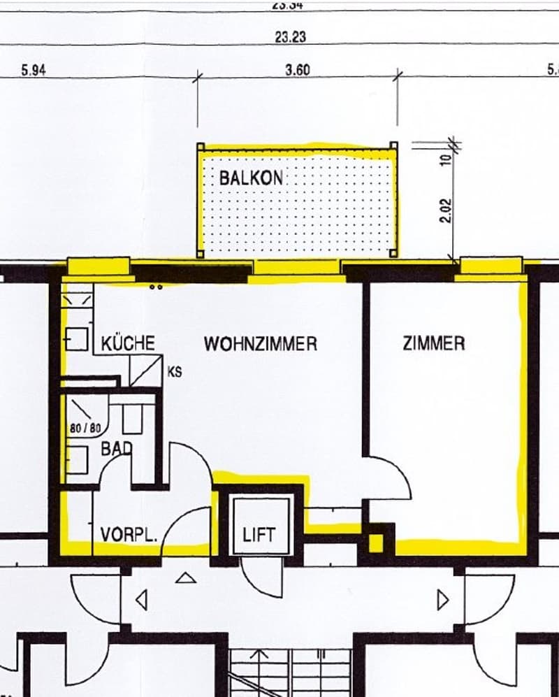 Grundrissplan