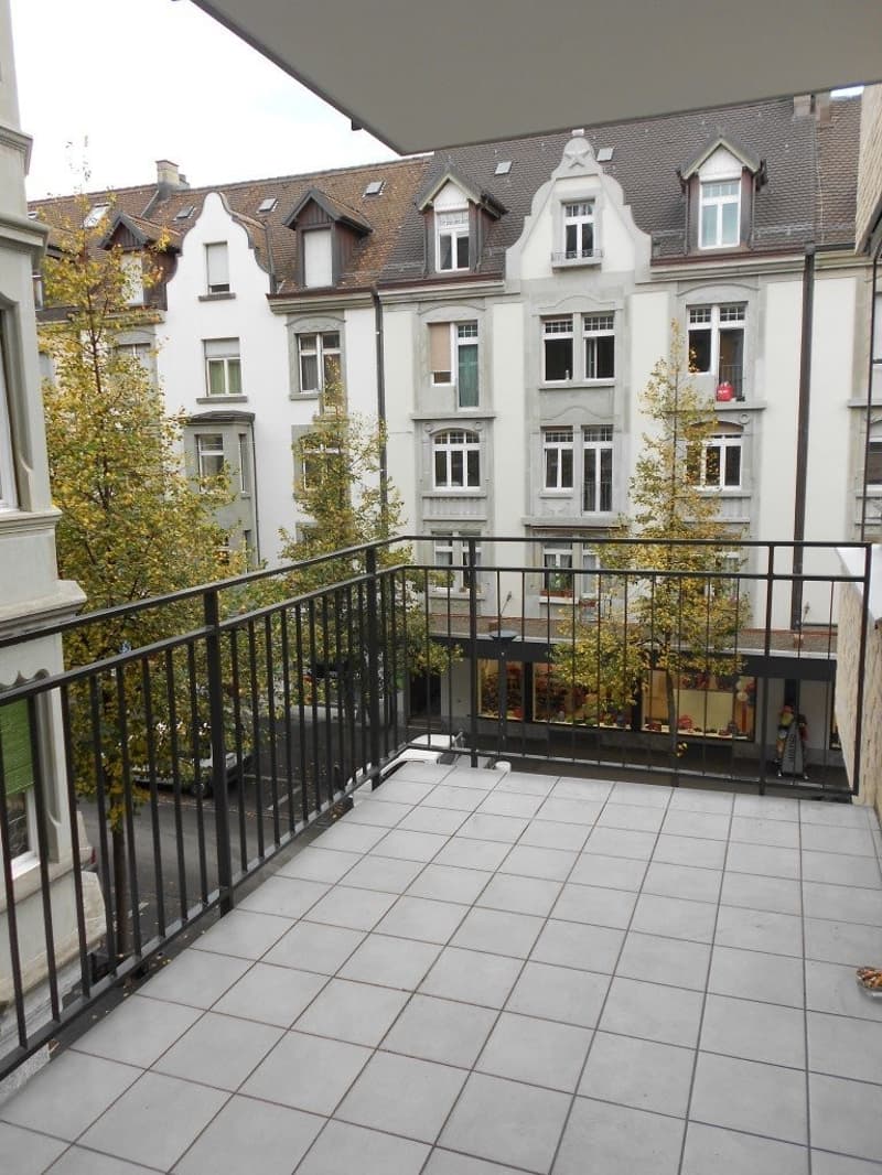 Balkon aussen
