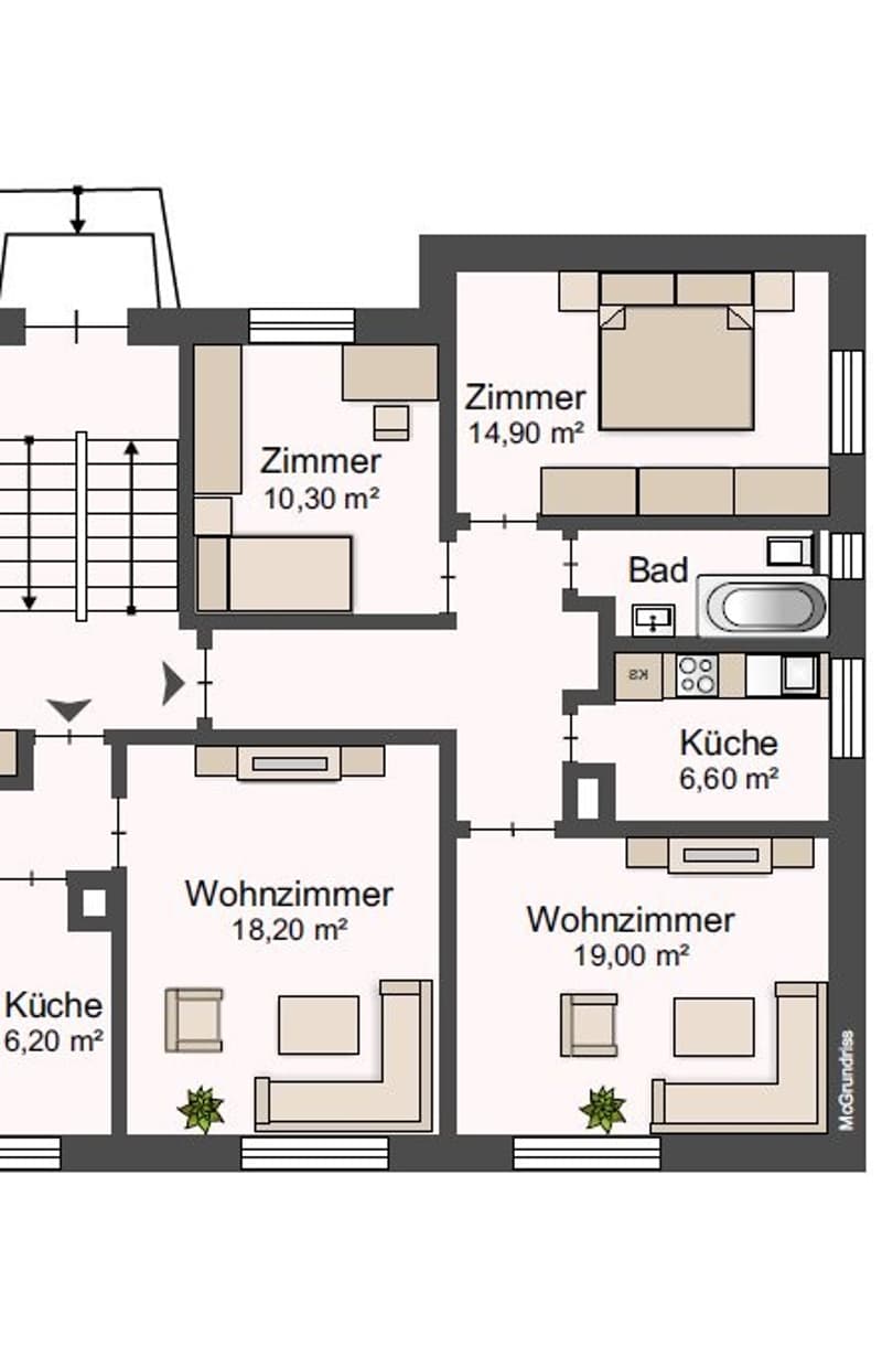 Grundrissplan