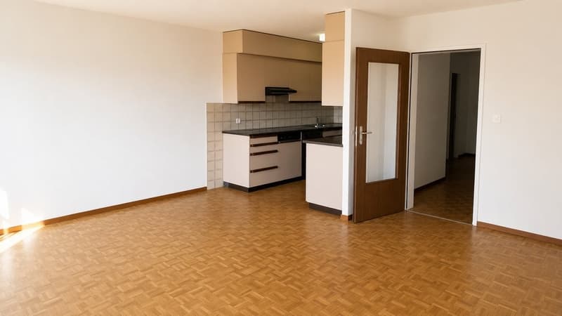 Küche mit Esszimmer