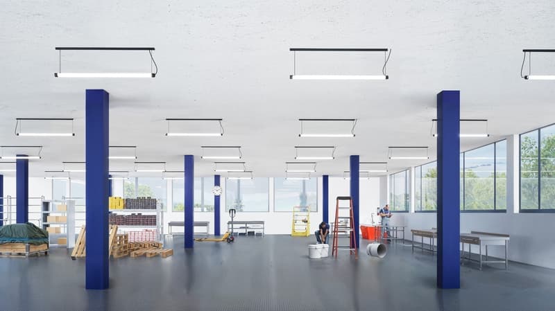 Gewerbe/Produktionsflächen mit Gestaltungsfreiraum und direkter Zufahrt! (4)