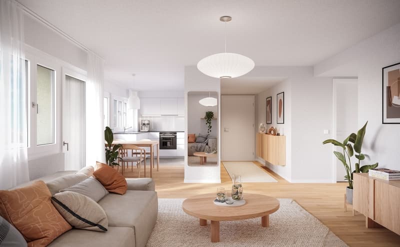 Erstvermietung nach Sanierung - 1.5 Zimmer Wohnung im Oliva92, Wettingen (2)