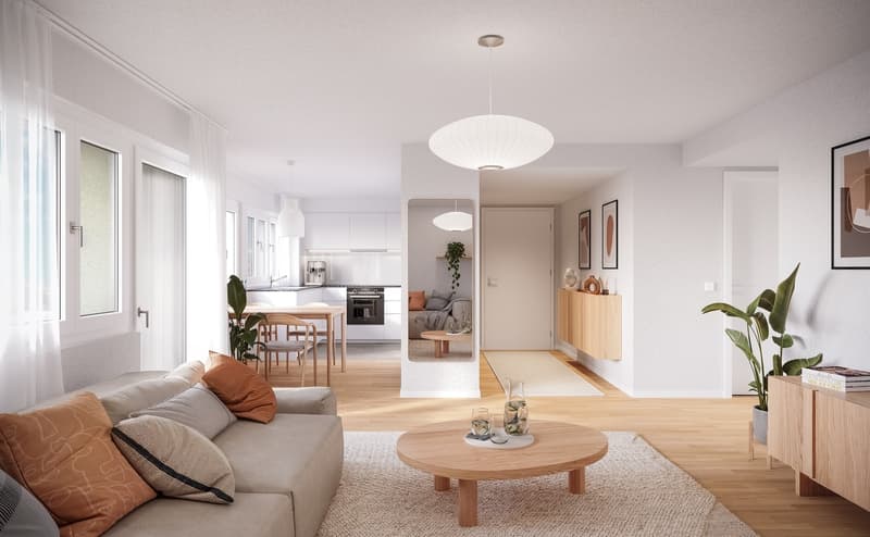 Vermietung nach Sanierung - 2.5 Zimmer Wohnung im Oliva92, Wettingen (2)