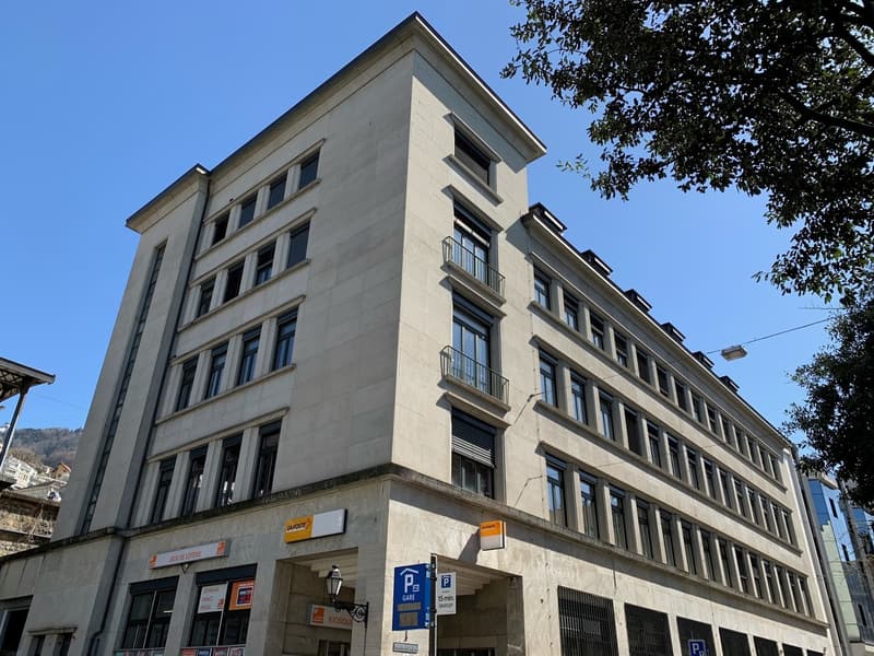 Montreux, 2 Minuten von der Bahnstation entfernt - Büros - befristeter Mietvertrag (2)