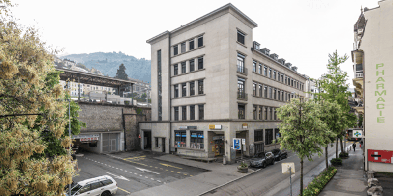 Montreux, 2 Minuten von der Bahnstation entfernt - Büros - befristeter Mietvertrag (1)
