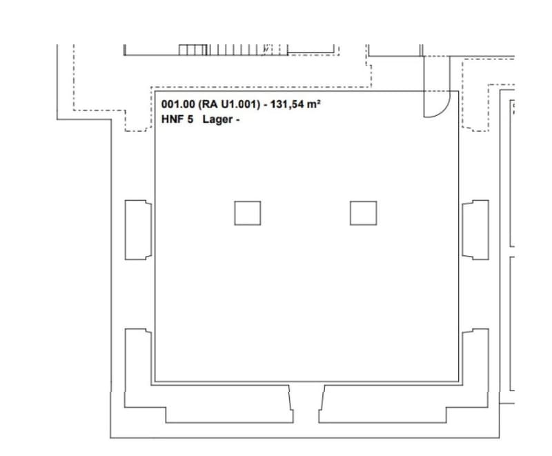 Grand dépôt d'env. 132 m2 à louer au sous-sol à l'Hôtel des Postes à Neuchâtel (2)