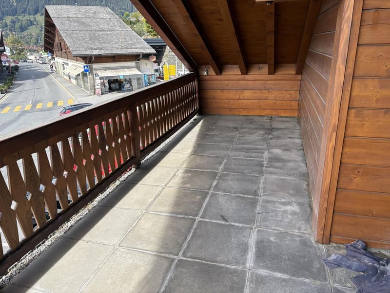 Villars-sur-Ollon au coeur du Village dans immeuble Poste et gare (7)