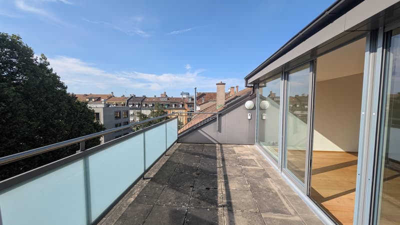 Living above the roofs, stylish loft apartment with large roof terrace! (1)