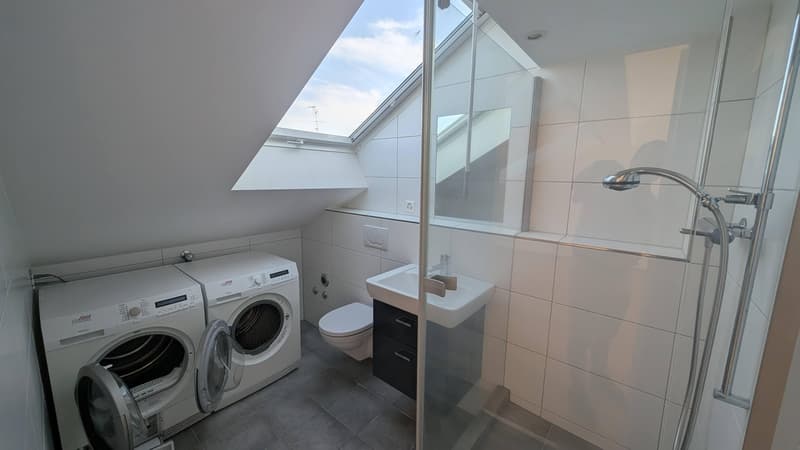 Living above the roofs, stylish loft apartment with large roof terrace! (9)