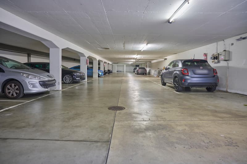 Grosszügig geschnittene Einstellhallenplätze (1)