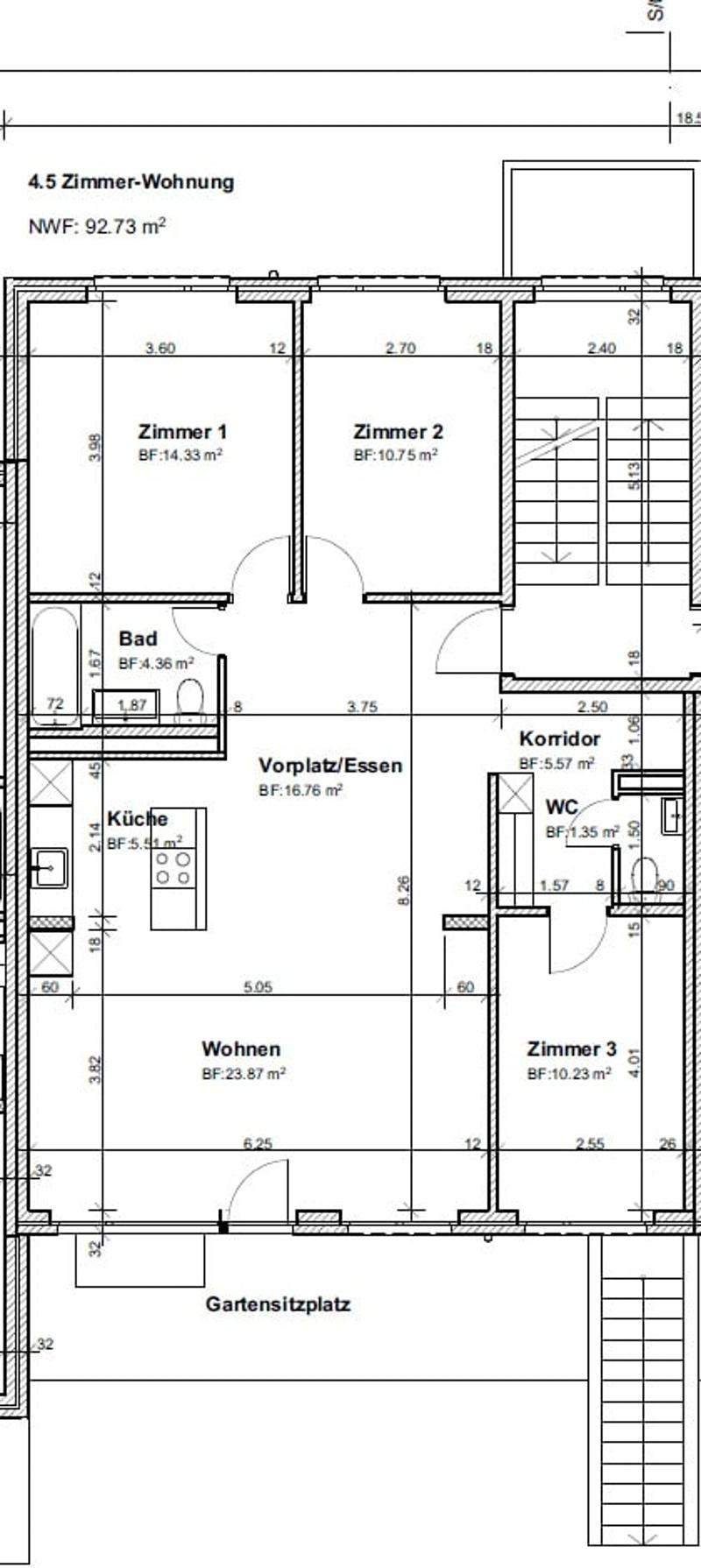 Appartamento di 4.5 locali con ampio spazio di giardino (12)